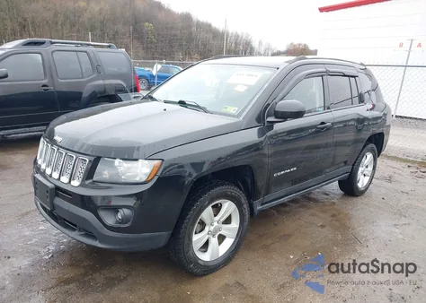 2016 Jeep Compass Latitude from USA, damaged, VIN 1C4NJDEB0GD587274